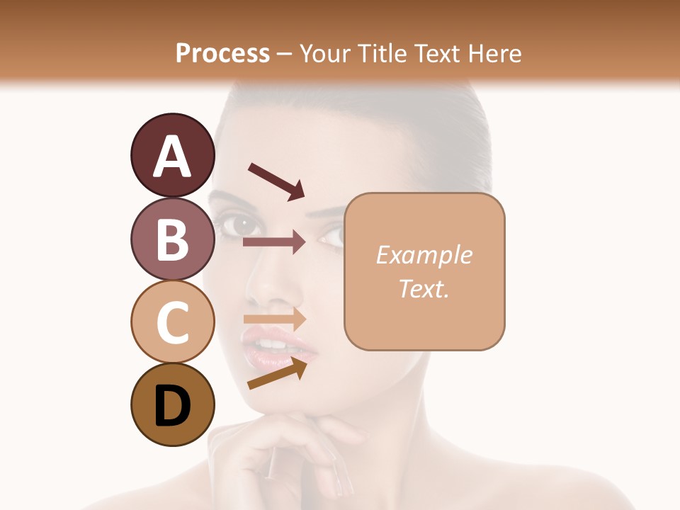 Brunette Beauty Soft PowerPoint Template