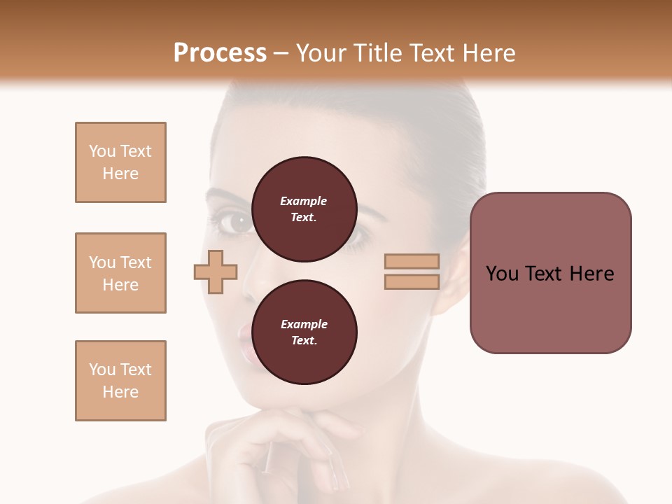 Brunette Beauty Soft PowerPoint Template