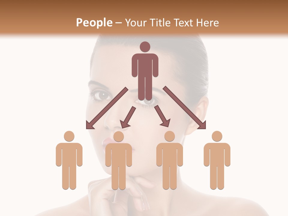 Brunette Beauty Soft PowerPoint Template