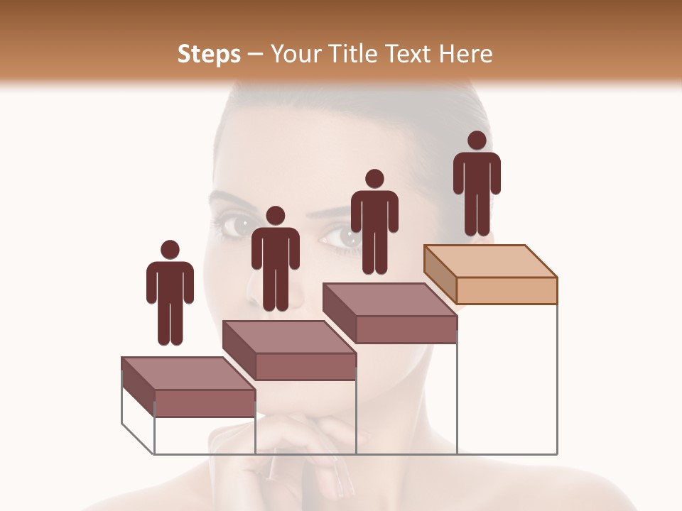 Brunette Beauty Soft PowerPoint Template
