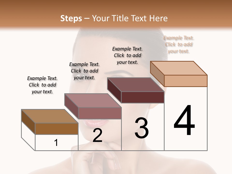 Brunette Beauty Soft PowerPoint Template