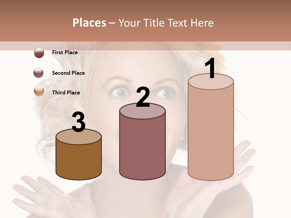 Female Woman Attractive PowerPoint Template