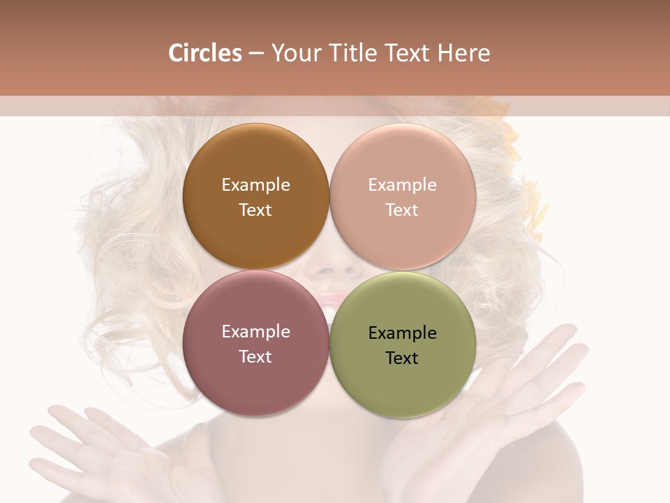 Female Woman Attractive PowerPoint Template