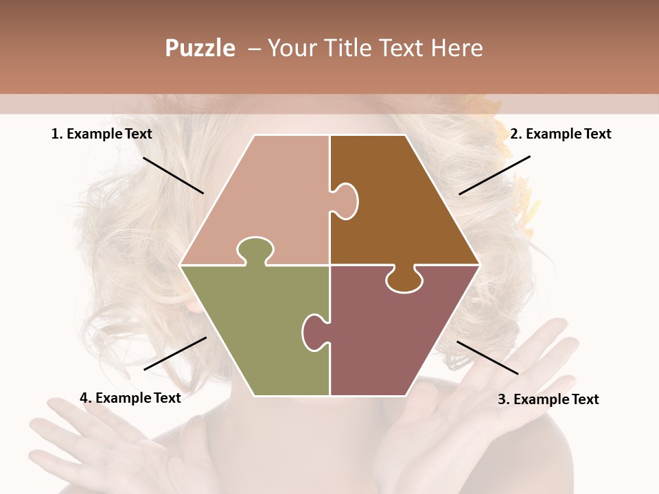 Female Woman Attractive PowerPoint Template