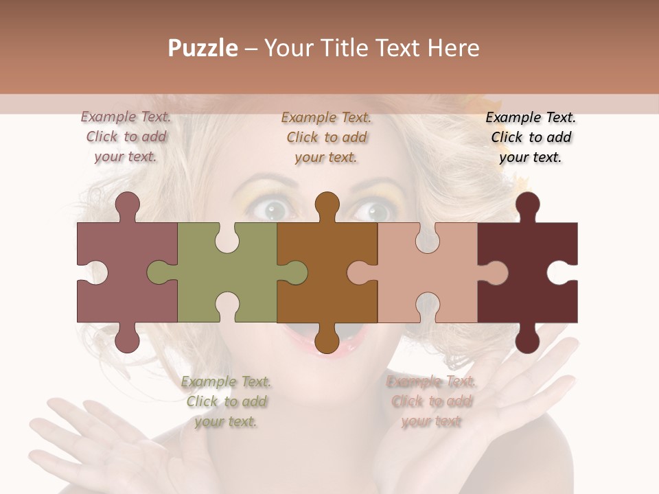 Female Woman Attractive PowerPoint Template