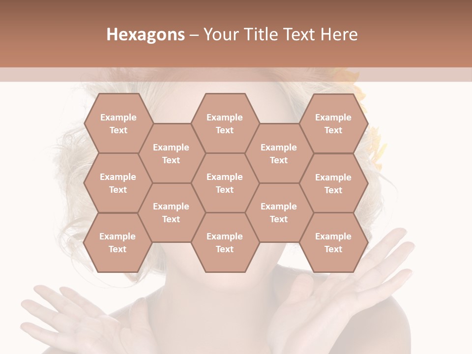 Female Woman Attractive PowerPoint Template