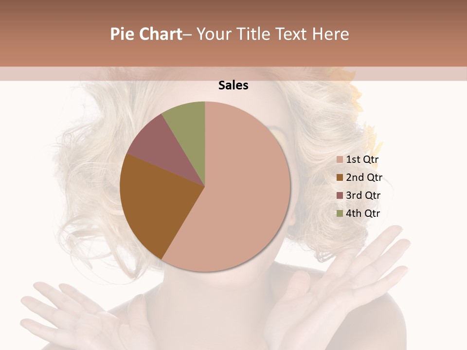 Female Woman Attractive PowerPoint Template