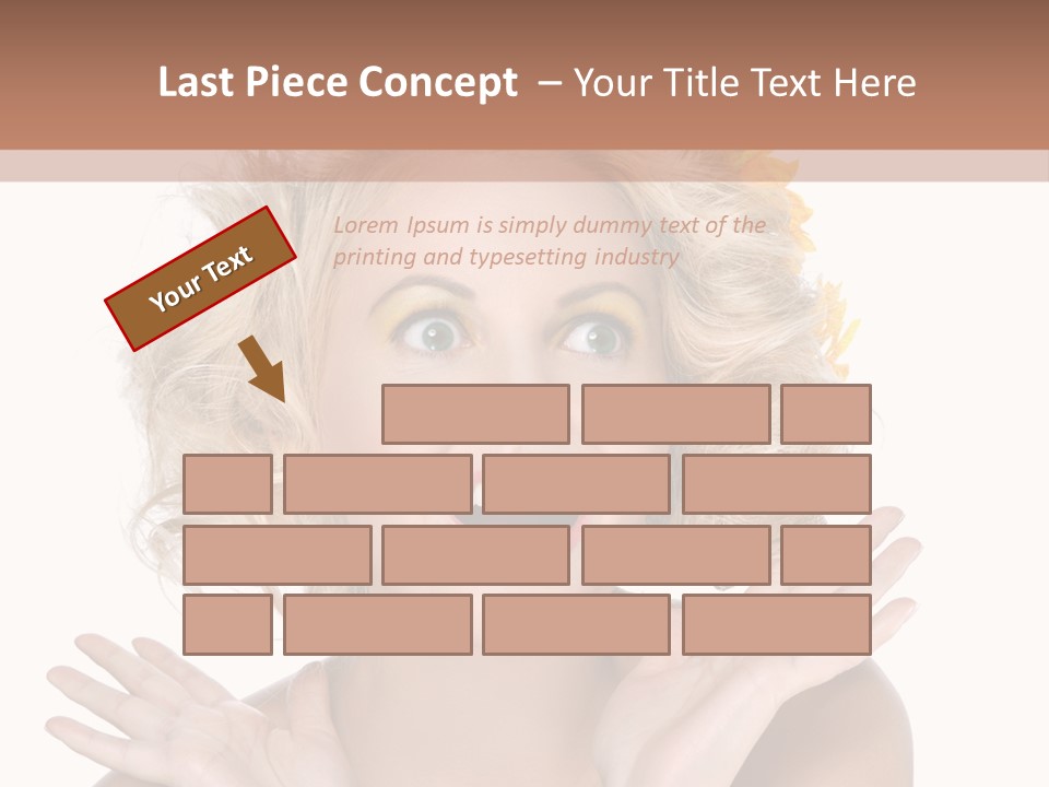Female Woman Attractive PowerPoint Template