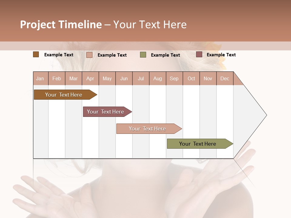 Female Woman Attractive PowerPoint Template