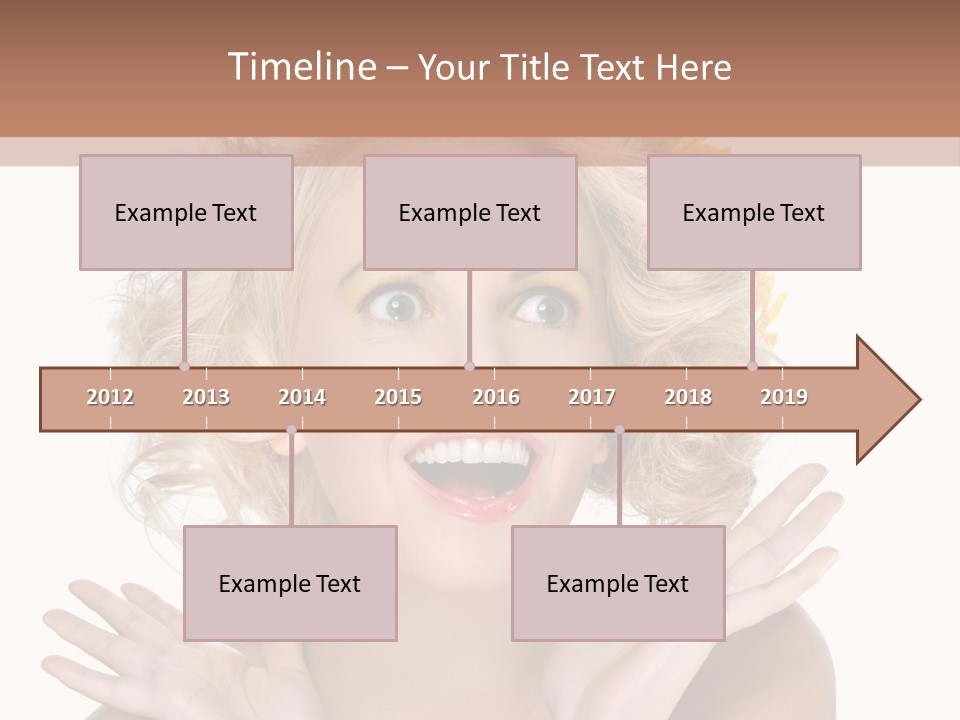 Female Woman Attractive PowerPoint Template