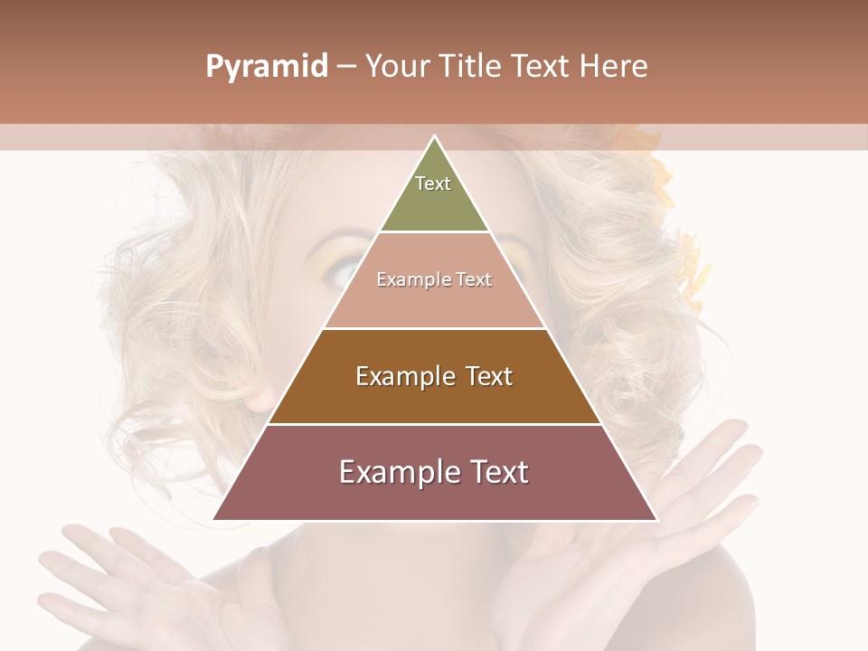 Female Woman Attractive PowerPoint Template