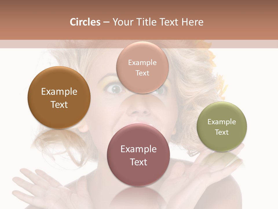 Female Woman Attractive PowerPoint Template