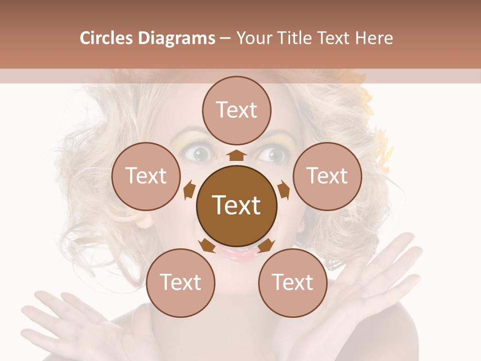 Female Woman Attractive PowerPoint Template