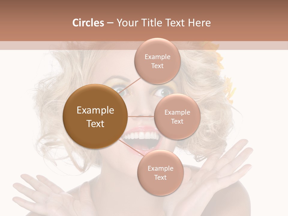 Female Woman Attractive PowerPoint Template