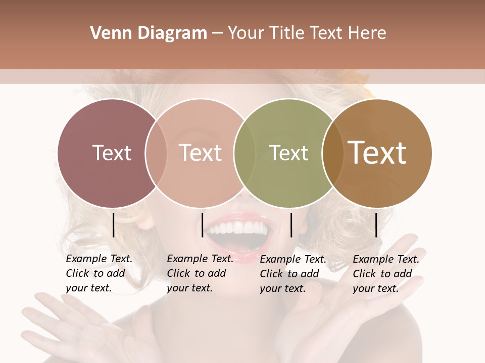 Female Woman Attractive PowerPoint Template