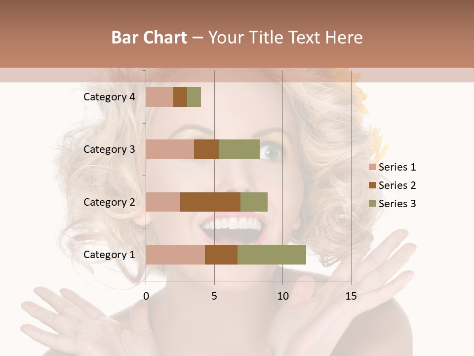 Female Woman Attractive PowerPoint Template