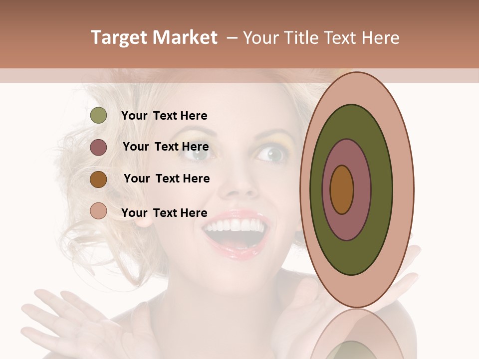 Female Woman Attractive PowerPoint Template