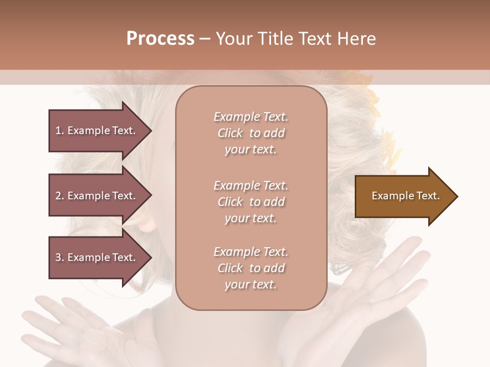 Female Woman Attractive PowerPoint Template