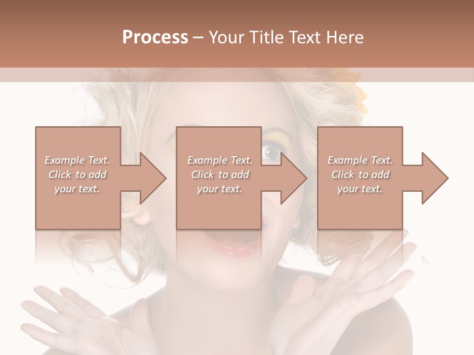 Female Woman Attractive PowerPoint Template