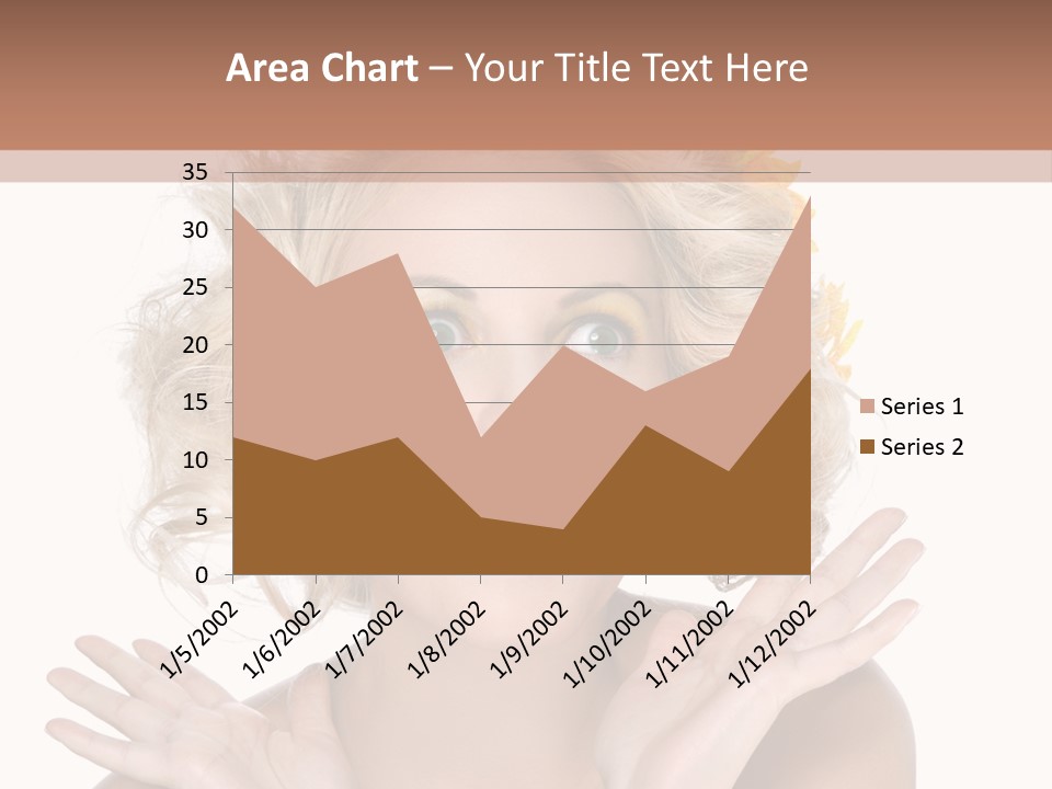 Female Woman Attractive PowerPoint Template