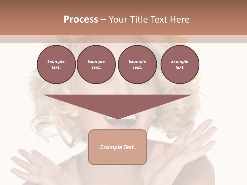 Female Woman Attractive PowerPoint Template
