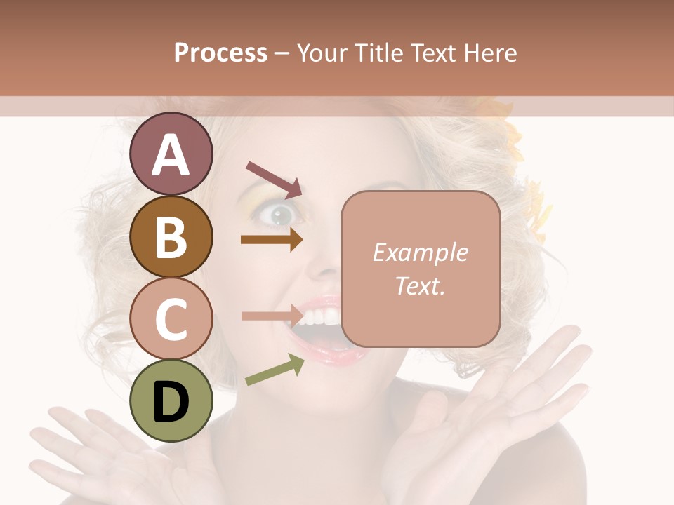 Female Woman Attractive PowerPoint Template