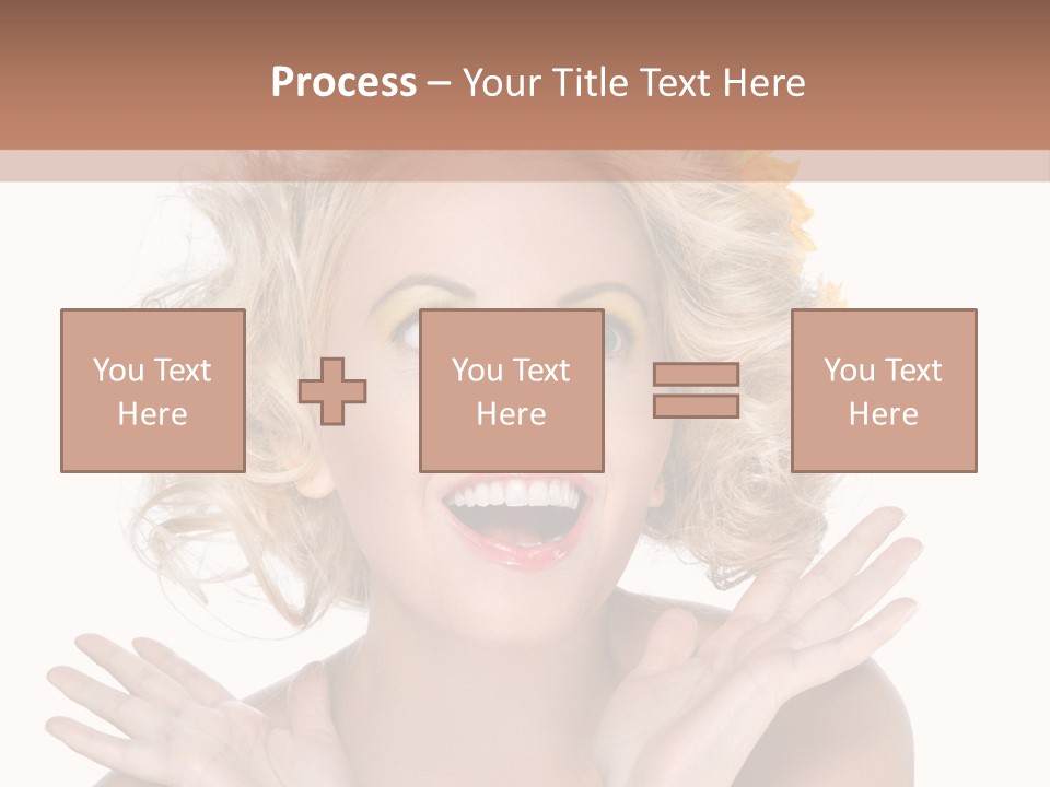 Female Woman Attractive PowerPoint Template