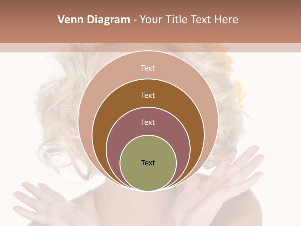 Female Woman Attractive PowerPoint Template