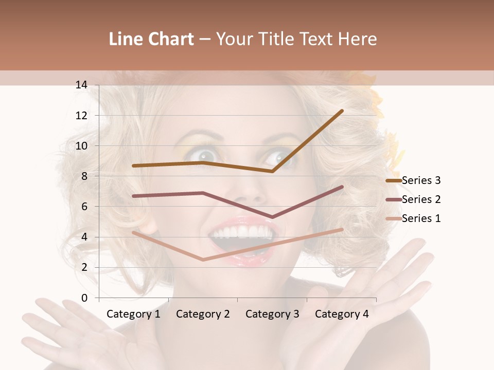 Female Woman Attractive PowerPoint Template