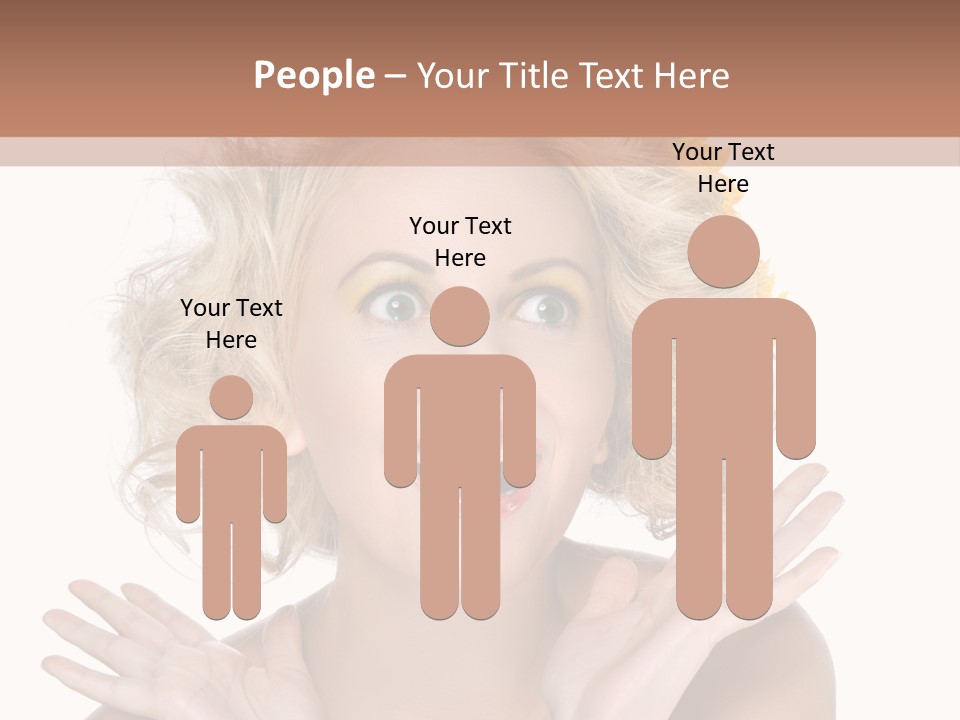 Female Woman Attractive PowerPoint Template