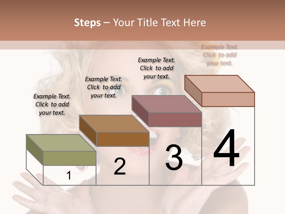 Female Woman Attractive PowerPoint Template