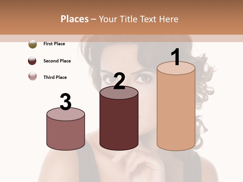 Natural Woman Glamour PowerPoint Template