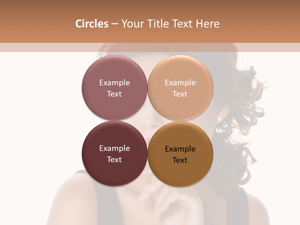Natural Woman Glamour PowerPoint Template