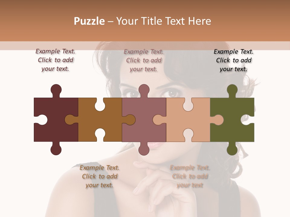 Natural Woman Glamour PowerPoint Template