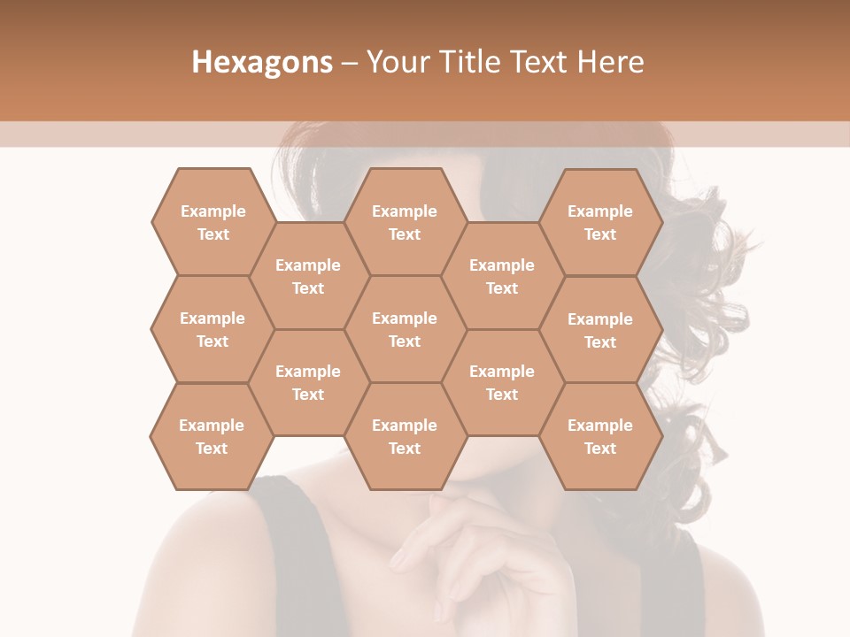 Natural Woman Glamour PowerPoint Template