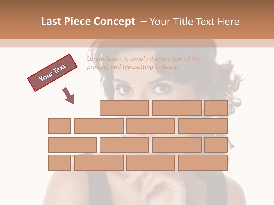 Natural Woman Glamour PowerPoint Template