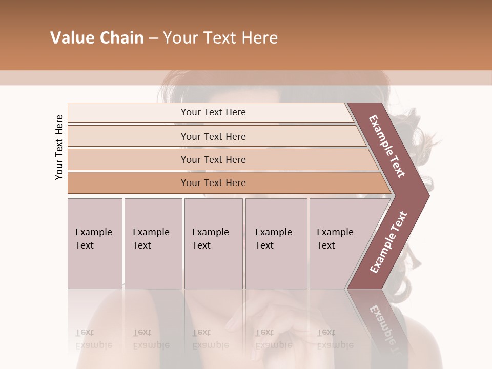 Natural Woman Glamour PowerPoint Template