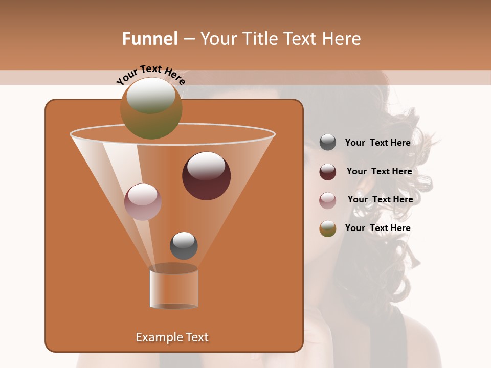 Natural Woman Glamour PowerPoint Template