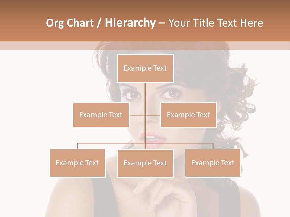 Natural Woman Glamour PowerPoint Template