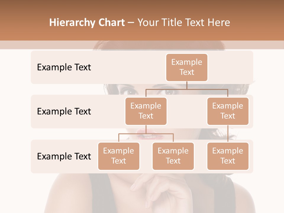 Natural Woman Glamour PowerPoint Template