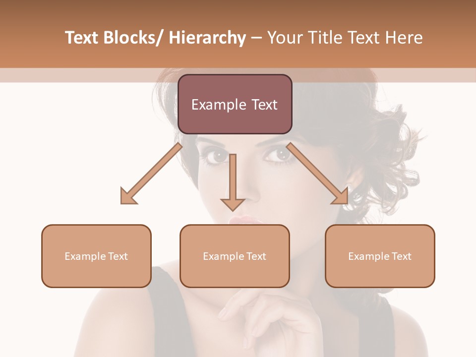 Natural Woman Glamour PowerPoint Template