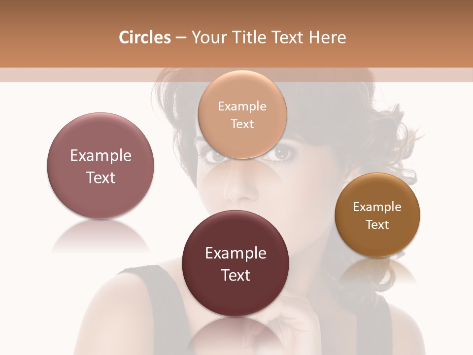 Natural Woman Glamour PowerPoint Template