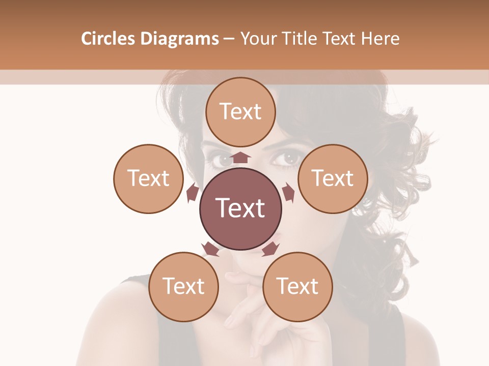 Natural Woman Glamour PowerPoint Template