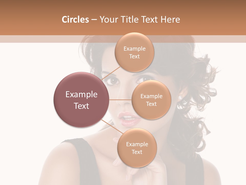 Natural Woman Glamour PowerPoint Template
