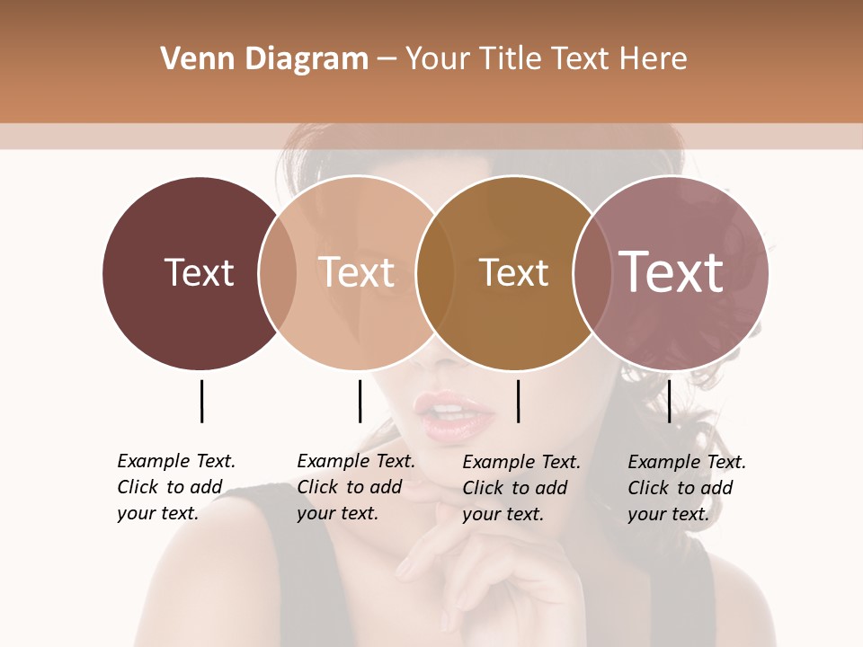 Natural Woman Glamour PowerPoint Template