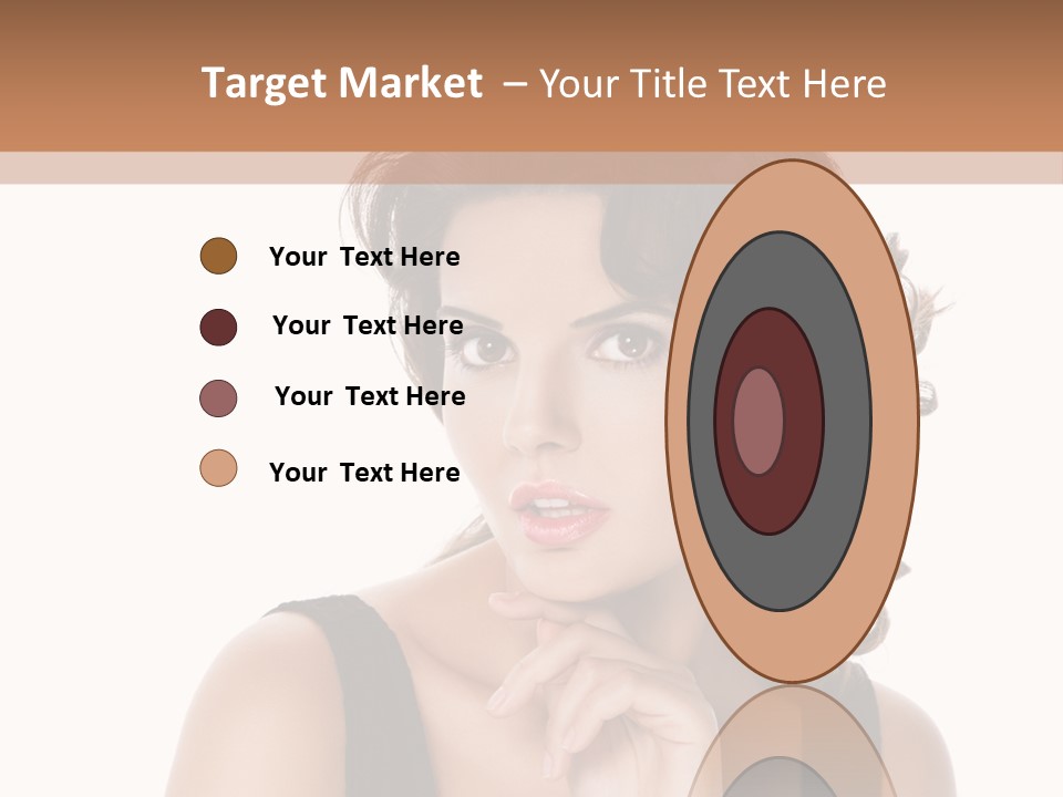 Natural Woman Glamour PowerPoint Template