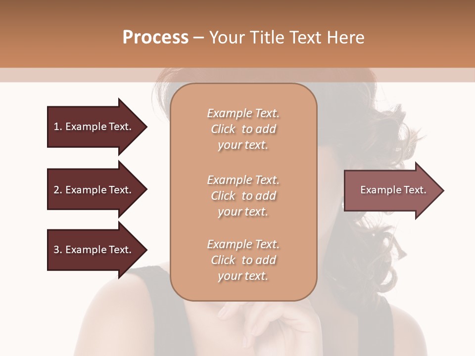 Natural Woman Glamour PowerPoint Template