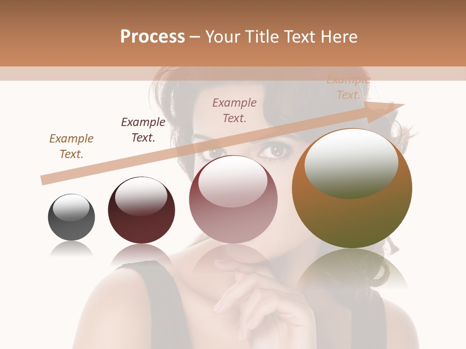 Natural Woman Glamour PowerPoint Template