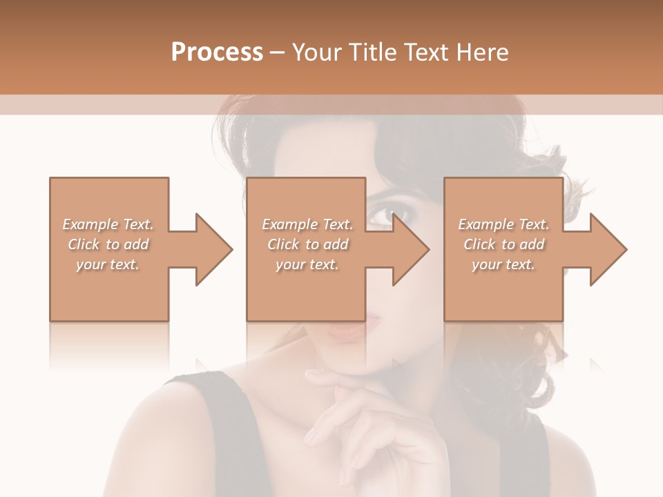 Natural Woman Glamour PowerPoint Template