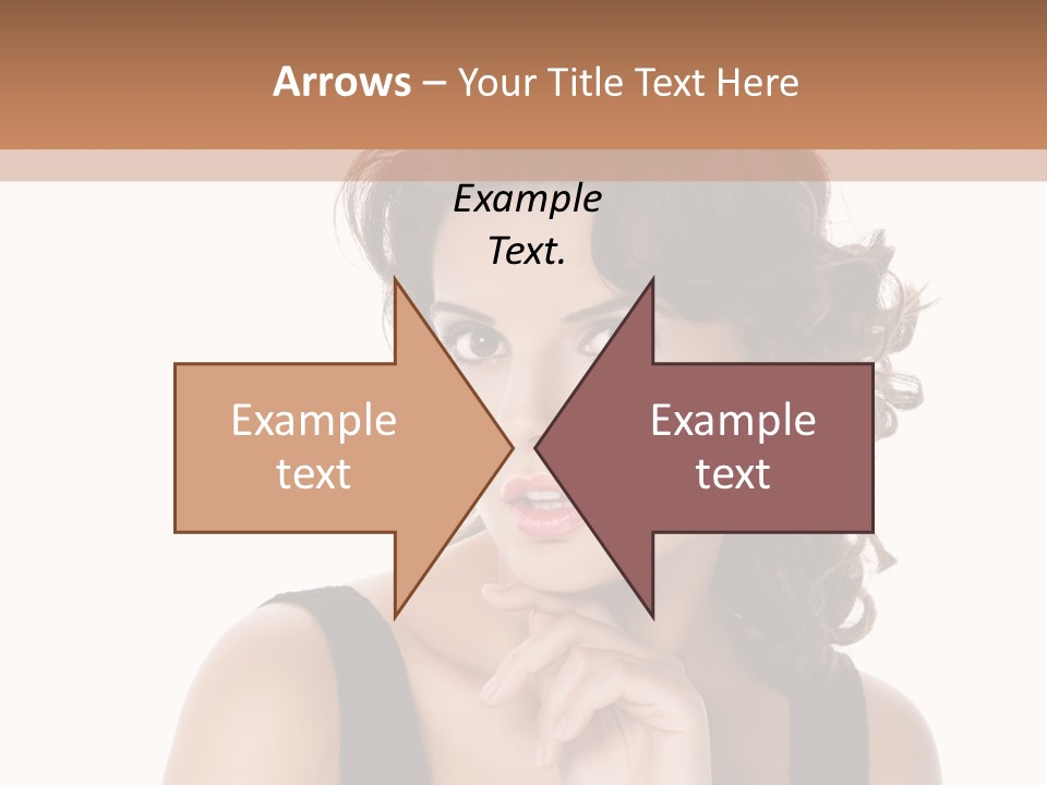 Natural Woman Glamour PowerPoint Template